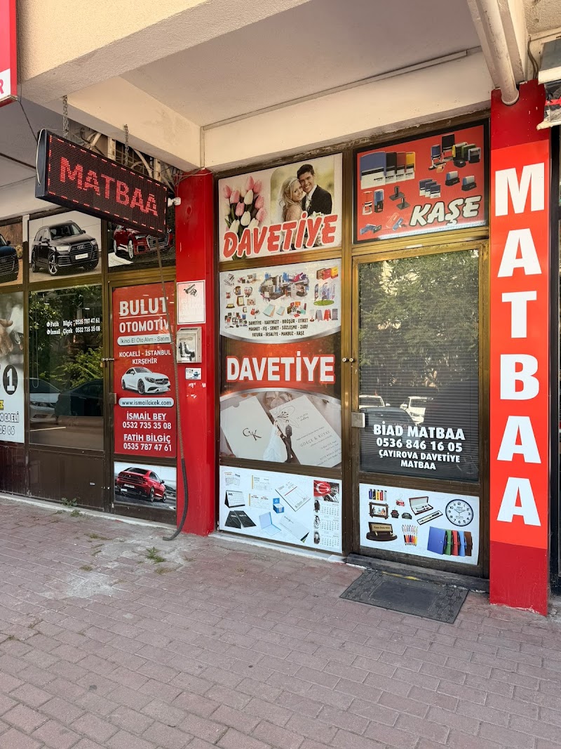 Çayırova davetiye matbaa